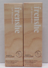 Lot of 2 Being Frenshe Restoring Lip Balm Lip Wellness Moon Milk 0.35 Oz. Each