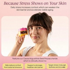 JIYU NAD+Anti-Aging Moisturizer 5X HA Stress Barrier Repair Hydrating Face Cream