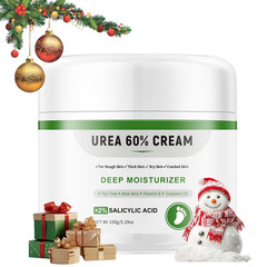 Urea Cream 60 Percent for Feet Maximum Strength plus Salicylic Acid 2%, Tea Tree