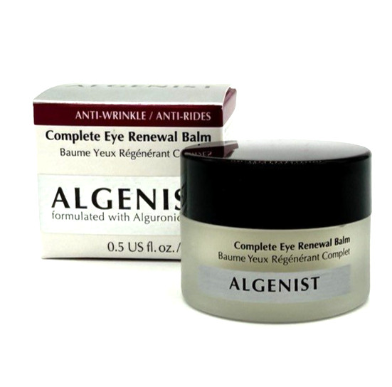 NIB Algenist Complete Eye Renewal Balm 0.5 fl. oz. Anti Wrinkle Alguronic Acid