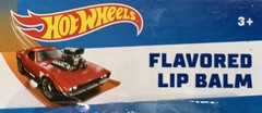 NEW Hot Wheels Cherry & Bubble Gum Flavored .14oz 2pc Lip Balm Stick Set