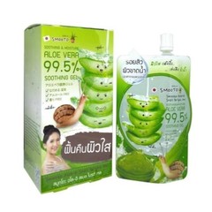 4 x 50 ml Moisturizer Skin Snail Bright Aloe Vera Snail Mucus Extract