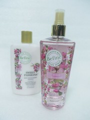 BEFINE SWEET PASSION BODY SOUFFLE 8.4 OZ & REFRESHING BODY MIST 9 OZ DUO!