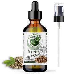 Hemp Seed Oil: Cold-Pressed, Natural, Perfect for Skin, Hair, Wellness