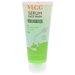 2 Pack Acne Defense Serum Face Wash – Tulsi by VLCC for Unisex – 3.38 oz