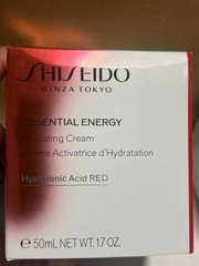 Shiseido Essential Energy Hydrating Cream Hyaluronic Acid RED 50ml 1.7oz New