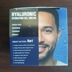 NEW-SPANISH GARDEN HYALURONIC HYDRATION GEL CREAM FOR MEN 2 FL OZ / e 57 G