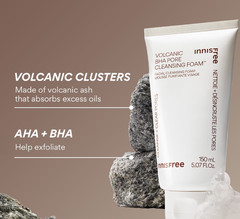 Innisfree Volcanic BHA Pore Cleansing Foam ~ 150mL/5.07 FL Oz ~ New&Sealed