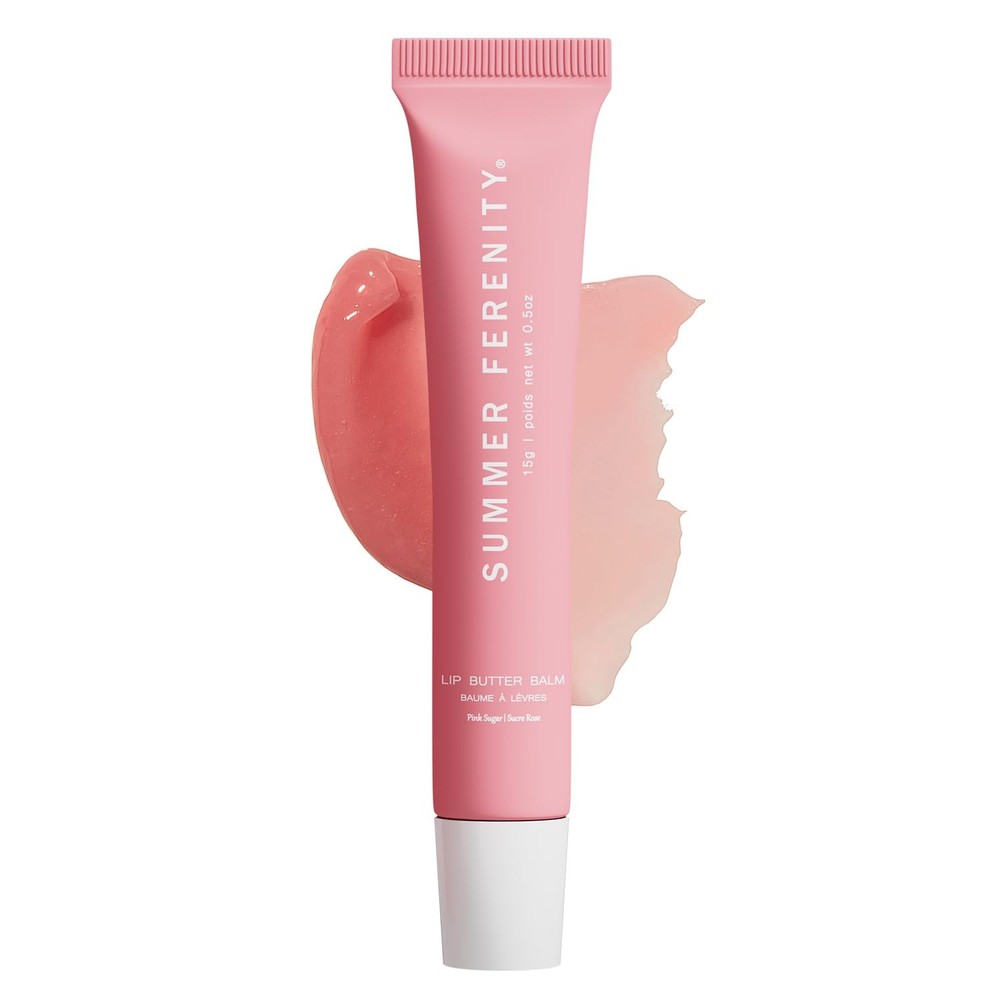 Summer Tinted Lip Butter Balm – 0.5 Fl Oz (Pack of 1), #2 Pink Sugar