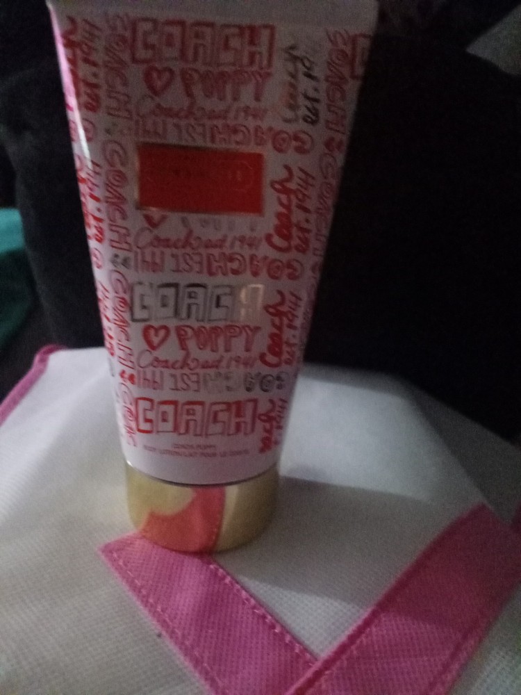 Coach Poppy Perfumed Body Lotion 5 fl oz (100ml) Made in France. New