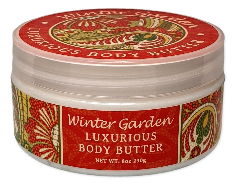 Greenwich Bay WINTER GARDEN Luxurious Body Butter with Shea Butter, 8 oz.