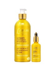 Lemon Glow Lotion 16.8oz + Serum 1.66o.oz for All Skin