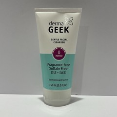 Derma Geek Facial Cleanser Fragrance Free Sulfate Free New Sealed 5 Oz