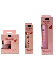B-Pure Watermelon Glow up Night Moisturizer,Serum & Toner Set