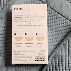 Hero. Mighty Patch Invisible+ Hydrocolloid Acne Patches 39ct Drug-Free