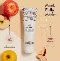 Honest New Mama Care Essentials Gift Bag Set Body Cream, Lip Balm & Face Wash