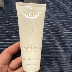 NAKERY SkinToning Body Butter Moisturizer, Crepe Smoothing, Repair, 3.38 fl oz