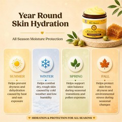 Sweet Bee Magic Organic Honey Balm for Face, Skin & 2 Ounce (Pack of 1)