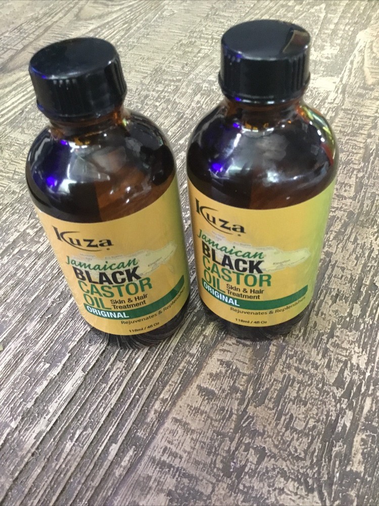Kuza Jamaican Black Castor Oil Skin & Hair 4 Fl Oz (Pack of 2)B07D1PZ4WK