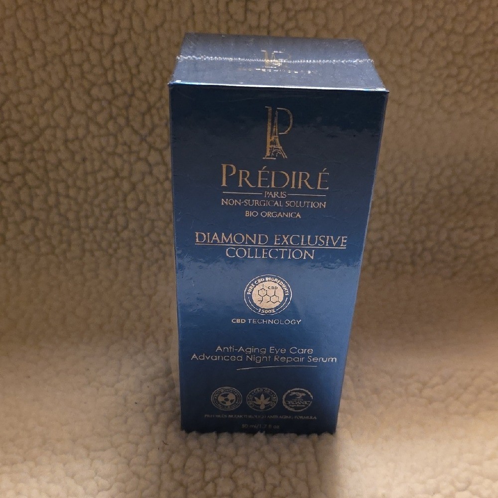 Predire Paris Anti-Aging Eye Care Advanved Night Repair Serum, New, 1.7 floz.