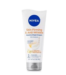 Nivea Skin Firming and Anti Wrinkle Neck and Chest Cream, 24-Hour 6.7 Oz Tube
