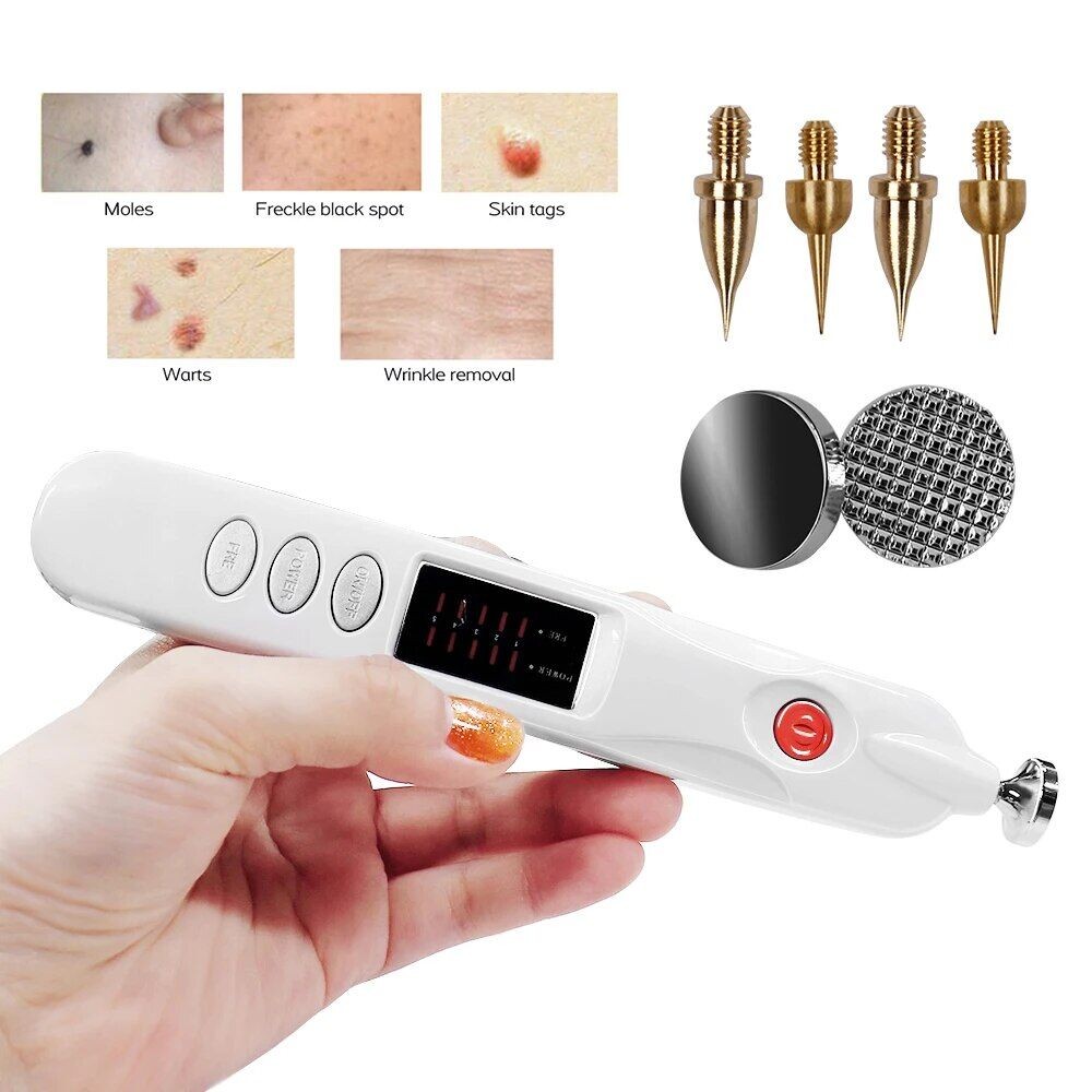 1Pcs Fibroblast Beauty Plasma Pen Scar Freckle Mole Spot Removal Device – White