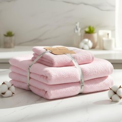 TEO HOMELINENS ASSOS Elegant Bathroom Decor Set: Includes Face Towels – Perfe…