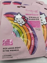 Lot 12 the Creme Shop Hello Kitty Wrinkle Warrior Hydrogel Forehead & Lip Mask