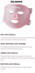 Solawave Wrinkle Retreat Pro Face Mask and Neck & Chest Pro Light Therapy Mask