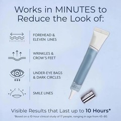 Plexaderm Rapid Reduction Eye Serum-Advanced Formula Anti Aging Wrinkles 10ml
