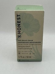 Honest Beauty The Daily Calm Lightweight Moisturizer with Hyaluronic Acid – 1.7