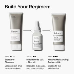 The Ordinary Niacinamide 10% + Zinc 1% 1 fl oz Oil-Free Vegan Serum