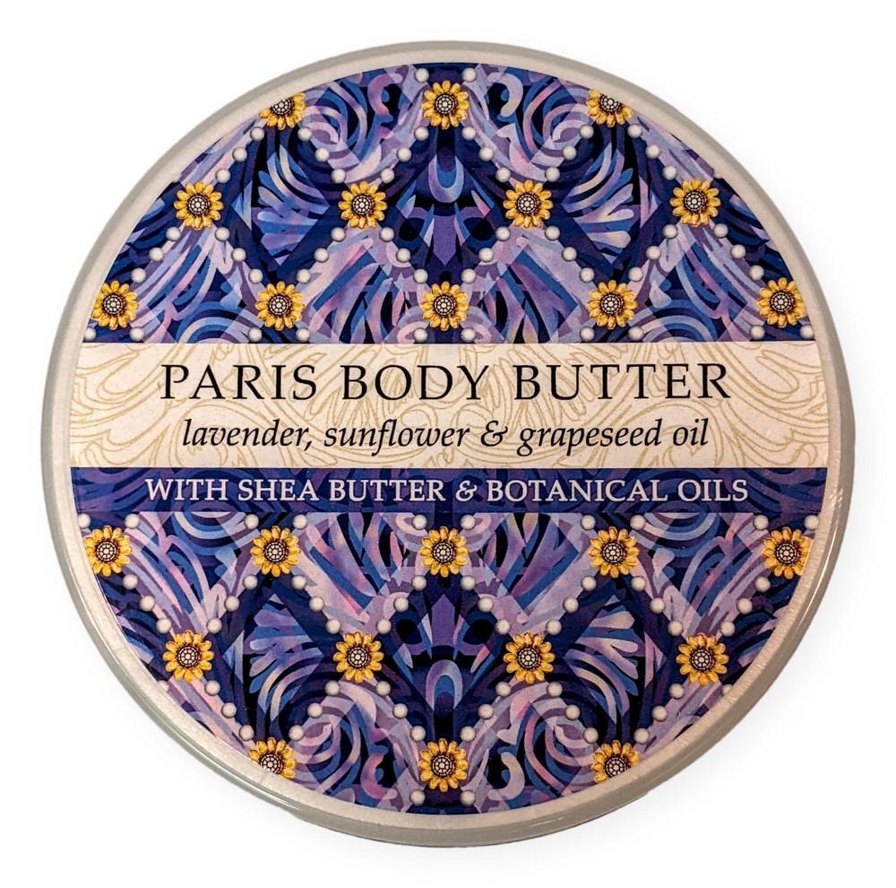Greenwich Bay 8 oz Destination Body Butter – PARIS – Lavender & Sunflower
