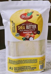 100% Ghana Unrefined Raw African Natural Shea Butter (Shifaa)Golden Smooth 750g