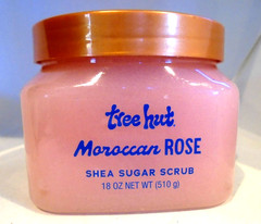 Tree Hut Moroccan Rose Shea Sugar Scrub, 18oz, Exfoliating & Hydrating Body Care
