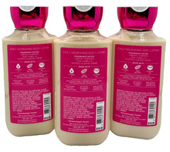 NEW Bath & Body Works Lot of 3 Bottles Perfect In Pink Daily Body Lotion Cream 8