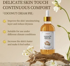Caayou Handcrafted Body Oil Coconut Cream Pie 118 ml Hydrating Exp 9/2027