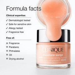Clinique Moisture Surge 100H Auto-Replenishing 0.5 Fl Oz (Pack of 1), Pink