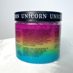 ONYX BATHHOUSE Always be Uni-que Foaming Body Scrub Unicorn Dreams Rainbow Ombre