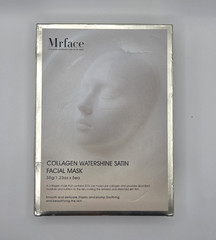Mrface Collagen Watershine Satin Mask Sheet Collagen Galactomyces 1.23oz x5