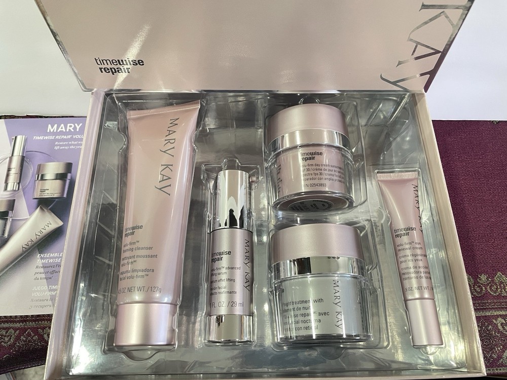 Mary Kay TimeWise Repair Volu-Firm Skin Care Set 5 Pieces Full Size exp 2026