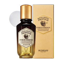 SKINFOOD Royal Honey Propolis Enrich Essence – 63% Black Bee Propolis & 10% Roya