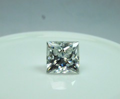 3 Carat Princess Cut Lab-Grown CVD Diamond – D Color VVS1 Certified Loose Stone
