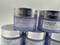 5x New & Sealed! Go Pure Tighten & Lift Neck Firming Cream 1.7 Oz 50ml Exp: 3/28