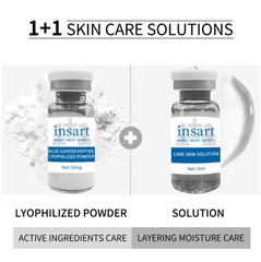 Blue Copper Peptide Serum Set – Anti Wrinkle, lift, Firm & Brightening 5+5 set