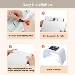 LED Light Therapy Facial Mask – 7-in-1 Skincare Device for Home Use, Anti-Aging