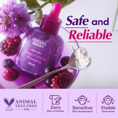 EQQUALBERRY Vitamin Illuminating Serum Bakuchiol Plumping Face Serum 30ml