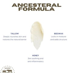 Untamed Organics Tallow & Honey Skin Balm | Made with 2 Ounce (Pack of 1)