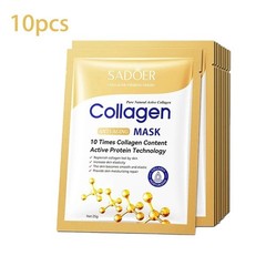 10pcs Anti-wrinkle Collagen Face Mask Moisturizing Anti-aging Repair Brightening
