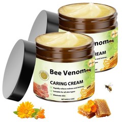 2PCS Bee Venom Skin Restoration Cream, Bee Venom Skin Treatment Cream, Effective